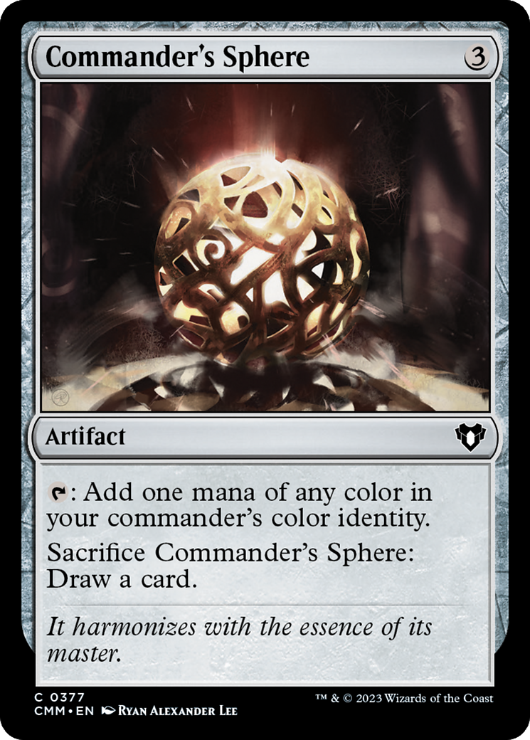 Commander's Sphere [Commander Masters] | Event Horizon Hobbies CA