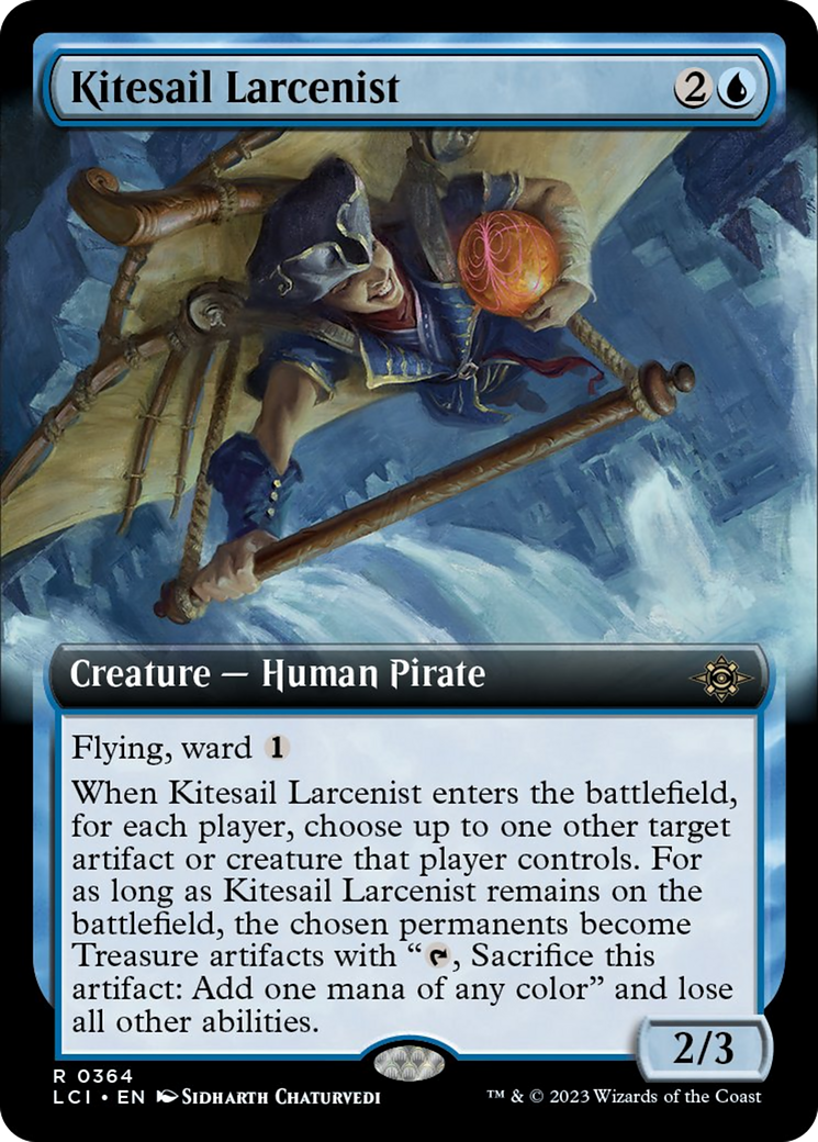 Kitesail Larcenist (Extended Art) [The Lost Caverns of Ixalan] | Event Horizon Hobbies CA