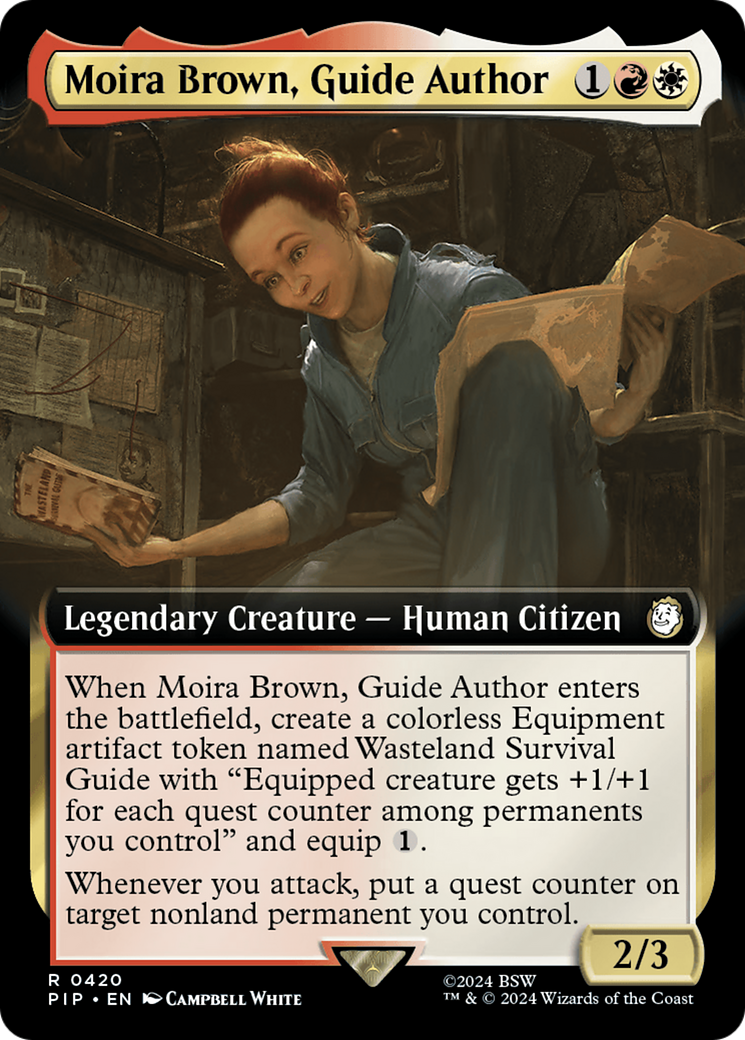 Moira Brown, Guide Author (Extended Art) [Fallout] | Event Horizon Hobbies CA