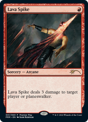 Lava Spike (Premier Play) [Pro Tour Promos] | Event Horizon Hobbies CA