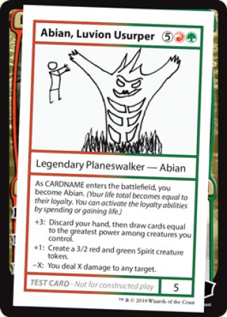 Abian, Luvion Usurper (2021 Edition) [Mystery Booster Playtest Cards] | Event Horizon Hobbies CA