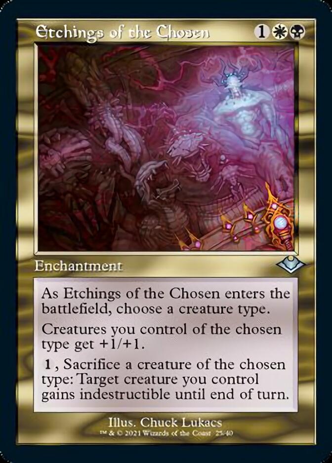 Etchings of the Chosen (Retro) [Modern Horizons] | Event Horizon Hobbies CA