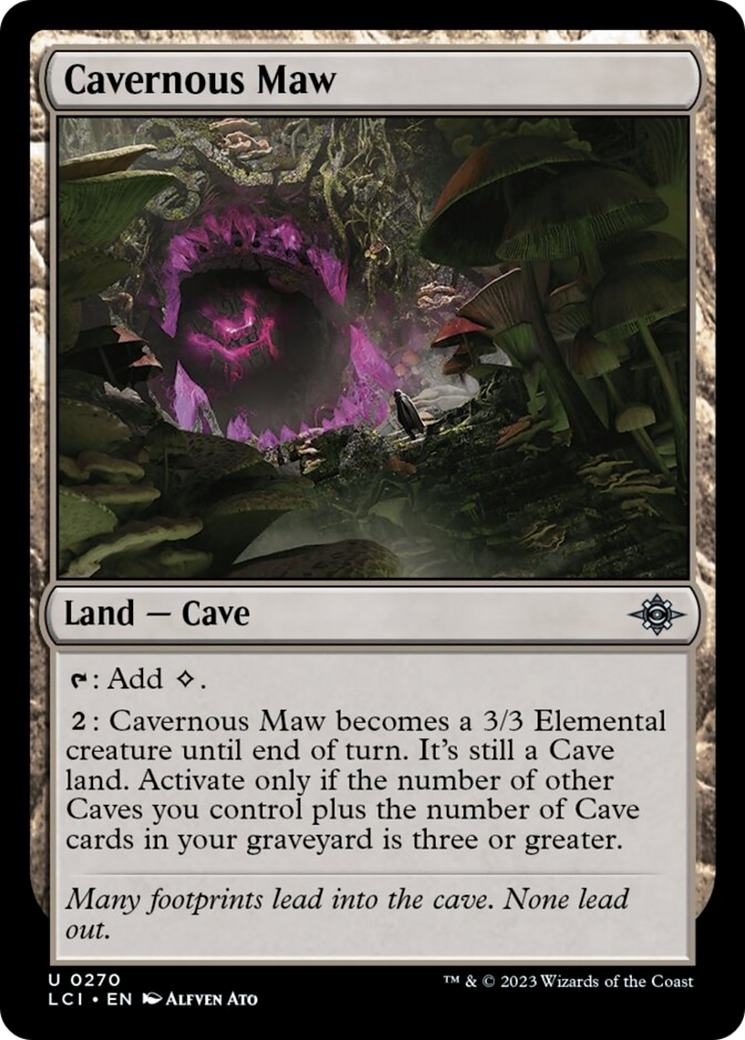 Cavernous Maw [The Lost Caverns of Ixalan] | Event Horizon Hobbies CA