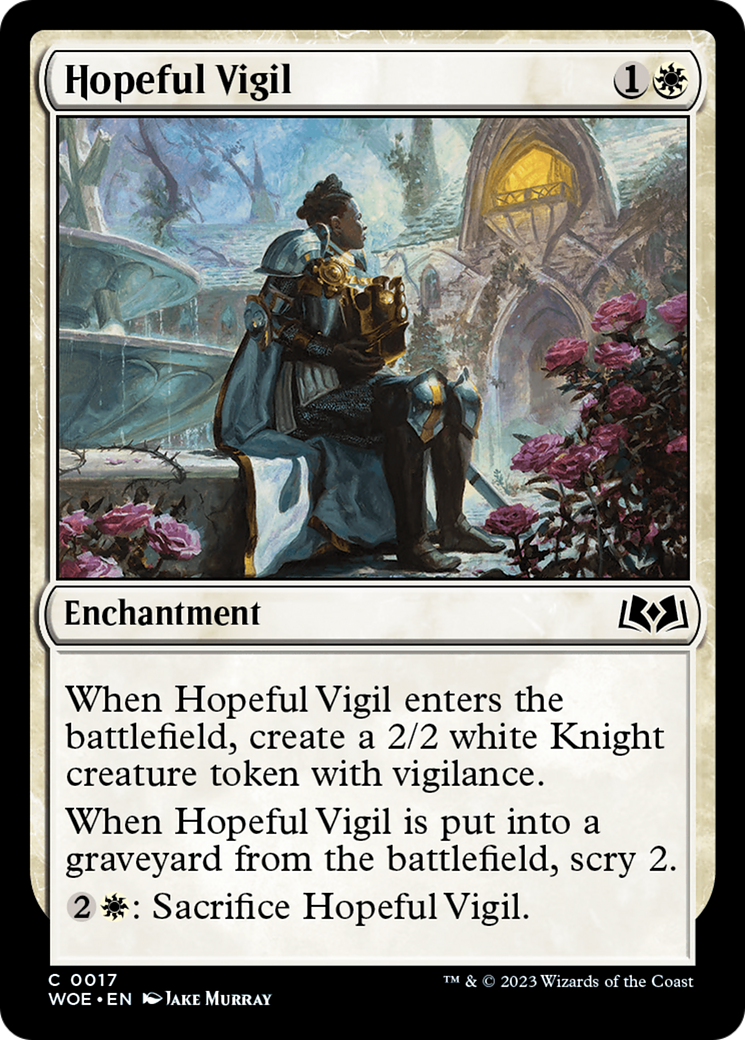 Hopeful Vigil [Wilds of Eldraine] | Event Horizon Hobbies CA