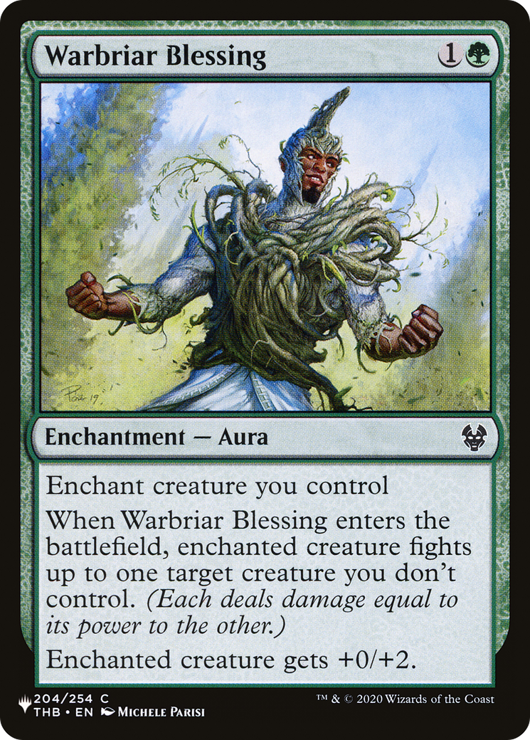 Warbriar Blessing [The List Reprints] | Event Horizon Hobbies CA