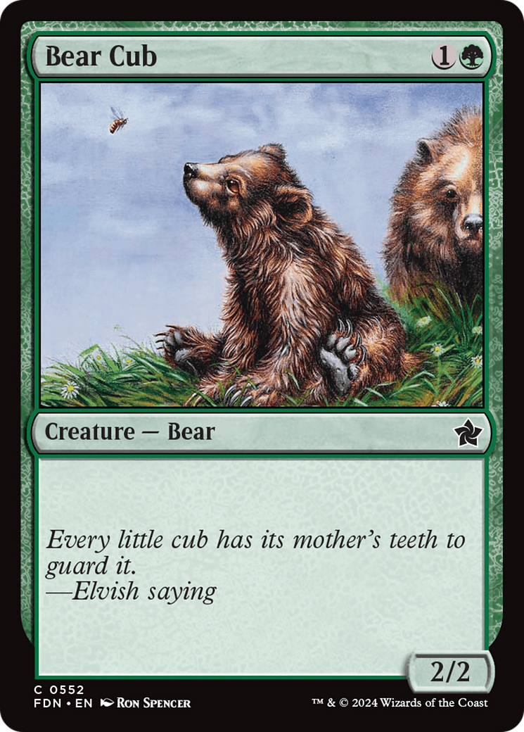 Bear Cub [Foundations] | Event Horizon Hobbies CA