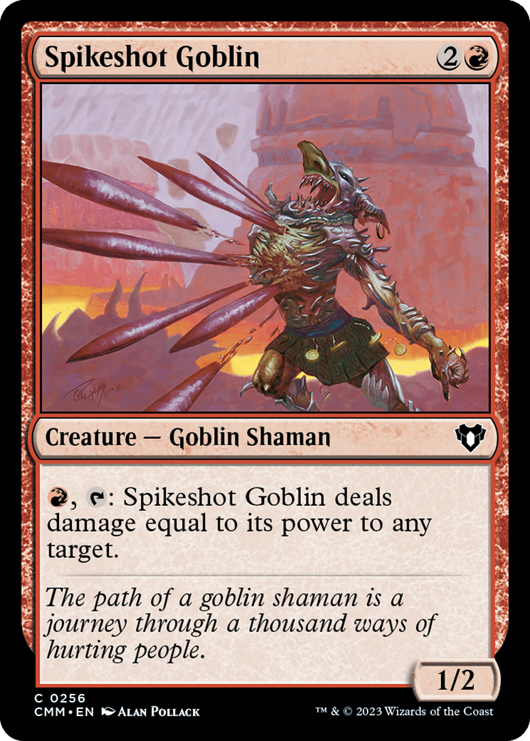 Spikeshot Goblin [Commander Masters] | Event Horizon Hobbies CA