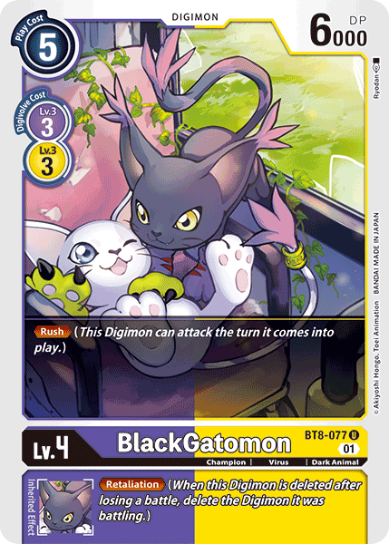 BlackGatomon [BT8-077] [New Awakening] | Event Horizon Hobbies CA