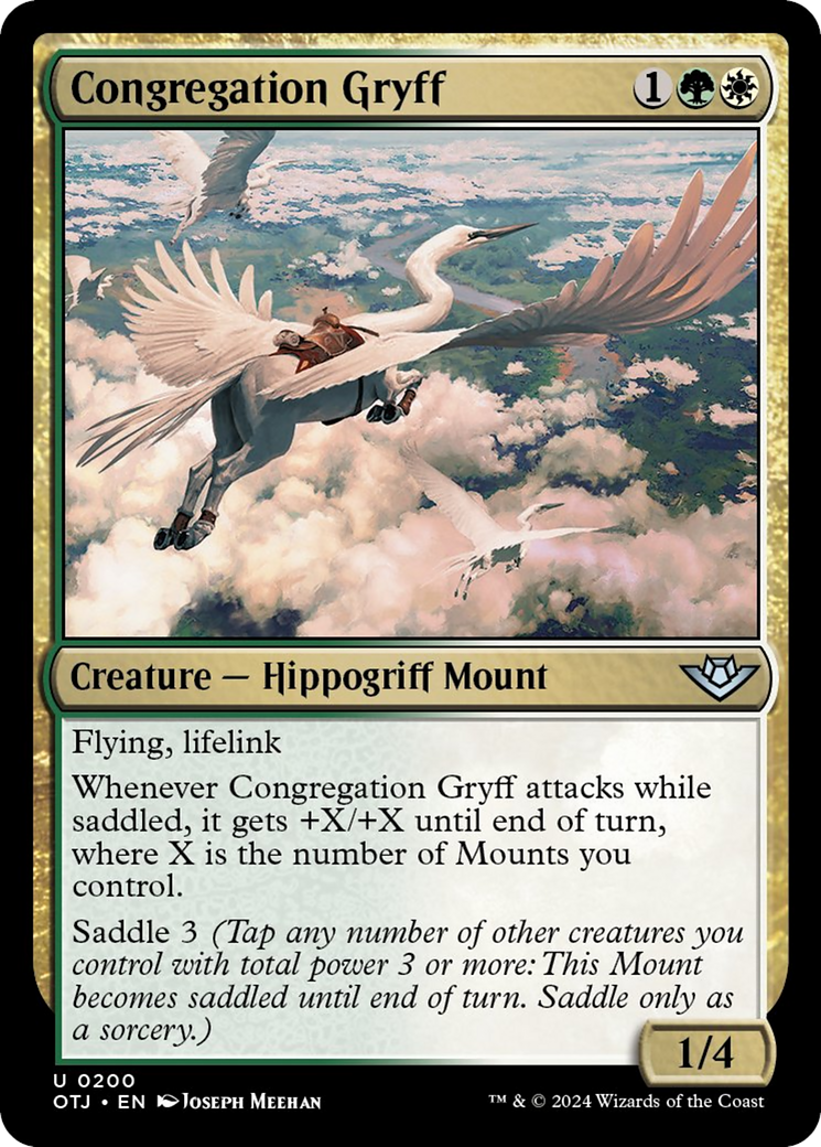 Congregation Gryff [Outlaws of Thunder Junction] | Event Horizon Hobbies CA