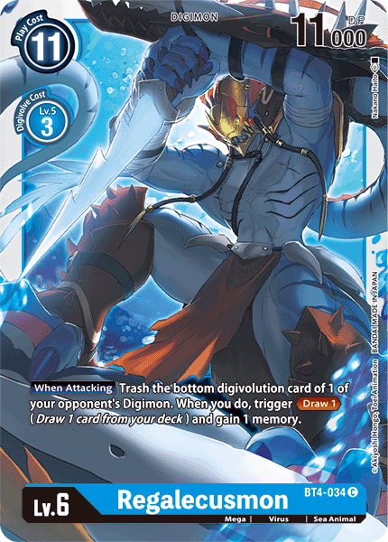 Regalecusmon [BT4-034] [Great Legend] | Event Horizon Hobbies CA