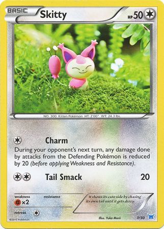 Skitty (1/30) [XY: Trainer Kit 2 - Latios] | Event Horizon Hobbies CA