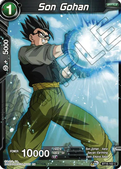 Son Gohan (BT16-102) [Realm of the Gods] | Event Horizon Hobbies CA