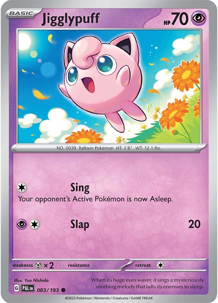 Jigglypuff (083/193) [Scarlet & Violet: Paldea Evolved] | Event Horizon Hobbies CA