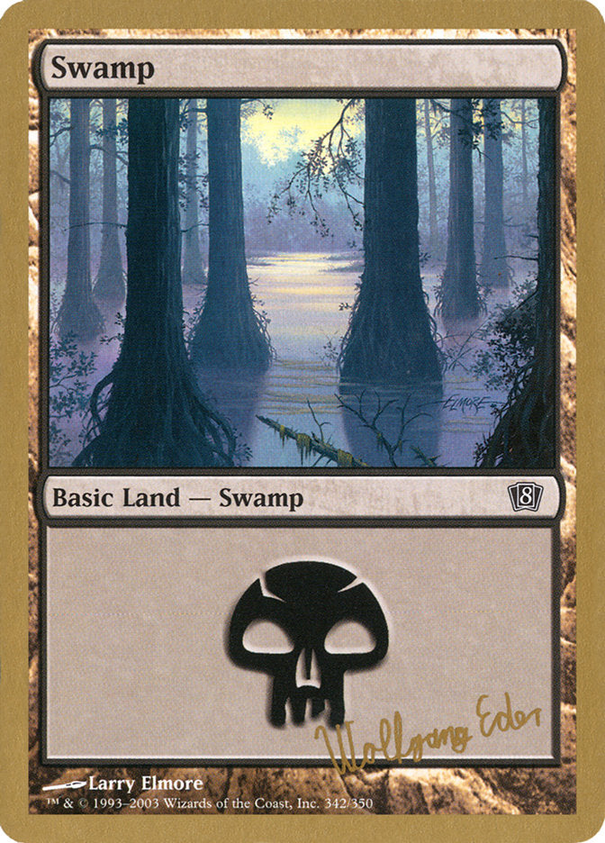 Swamp (344) (we342) [World Championship Decks 2003] | Event Horizon Hobbies CA