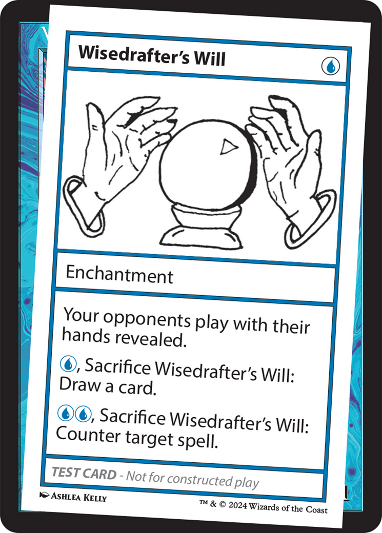 Wisedrafter's Will [Mystery Booster 2 Playtest Cards] | Event Horizon Hobbies CA