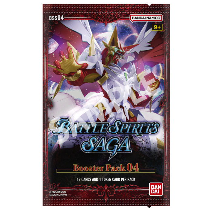 Battle Spirits Saga - Set 04 Savior of Chaos - Booster Pack