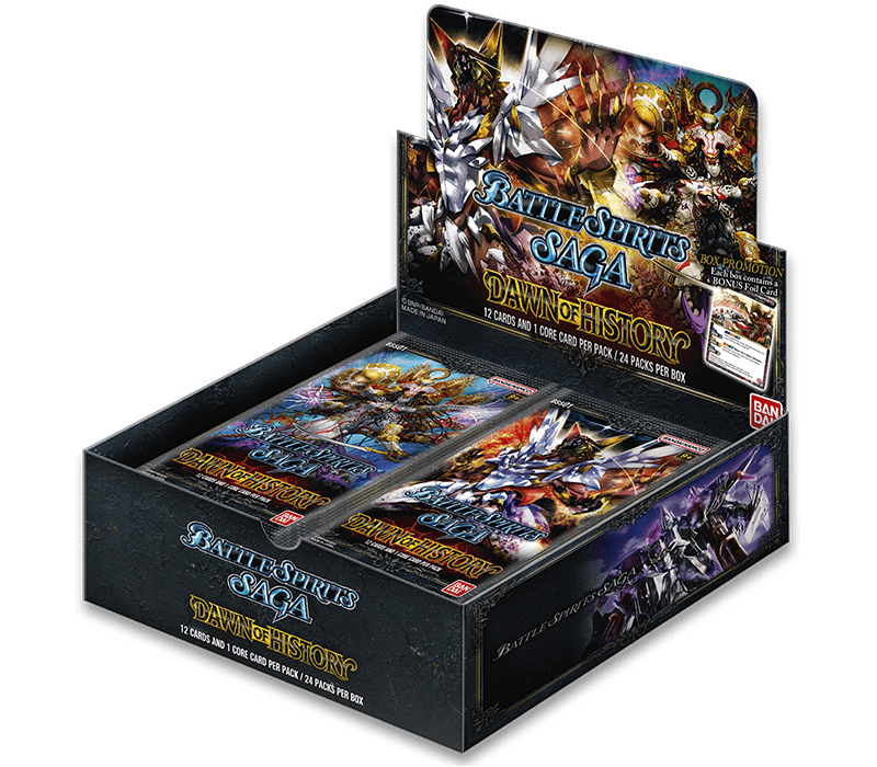 Battle Spirits Saga - Set 01 Dawn of History- Booster Box