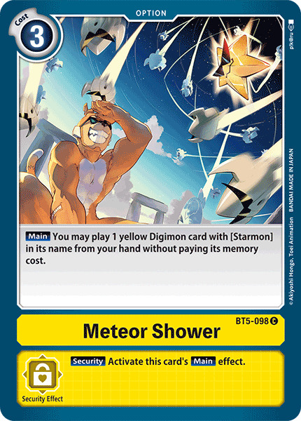 Meteor Shower [BT5-098] [Battle of Omni] | Event Horizon Hobbies CA