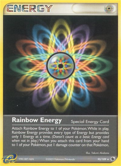 Rainbow Energy (95/109) [EX: Ruby & Sapphire] | Event Horizon Hobbies CA