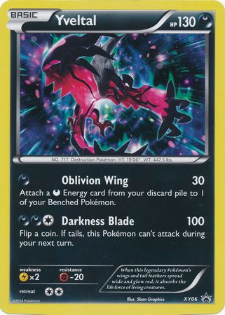 Yveltal (XY06) (Jumbo Card) [XY: Black Star Promos] | Event Horizon Hobbies CA