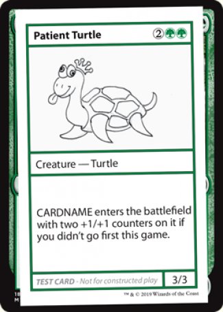 Patient Turtle (2021 Edition) [Mystery Booster Playtest Cards] | Event Horizon Hobbies CA