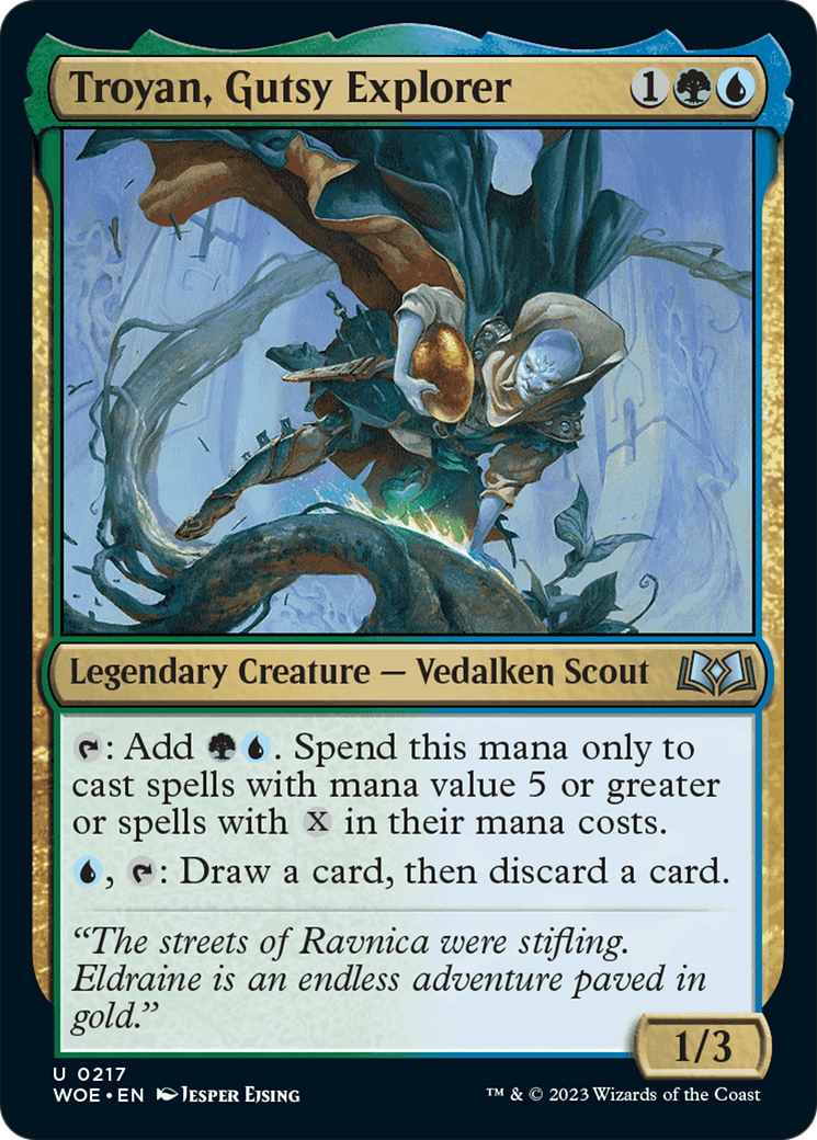 Troyan, Gutsy Explorer [Wilds of Eldraine] | Event Horizon Hobbies CA