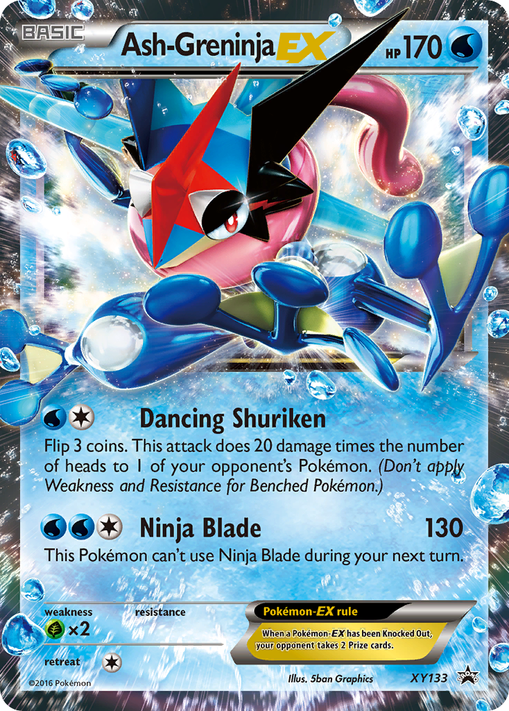 Ash-Greninja EX (XY133) [XY: Black Star Promos] | Event Horizon Hobbies CA