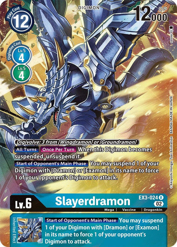 Slayerdramon [EX3-024] (Alternate Art) [Draconic Roar] | Event Horizon Hobbies CA