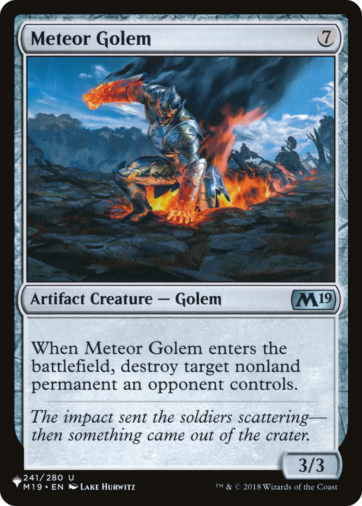 Meteor Golem [Secret Lair: From Cute to Brute] | Event Horizon Hobbies CA