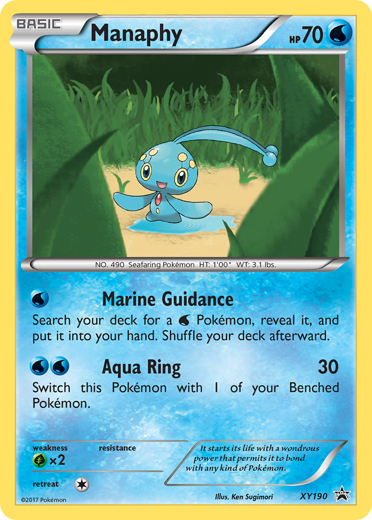 Manaphy (XY190) [XY: Black Star Promos] | Event Horizon Hobbies CA