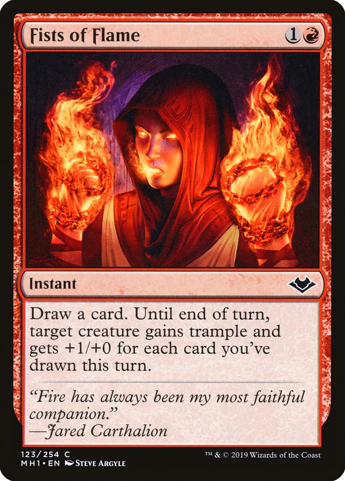 Fists of Flame [Modern Horizons] | Event Horizon Hobbies CA