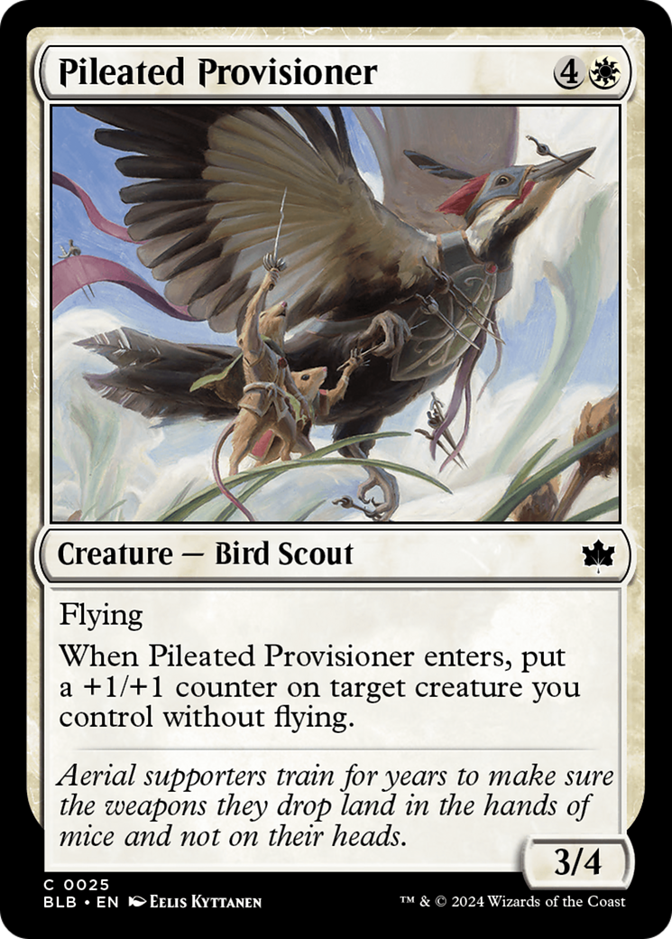 Pileated Provisioner [Bloomburrow] | Event Horizon Hobbies CA