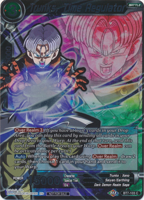 Trunks, Time Regulator (Event Pack 05) (BT7-103) [Promotion Cards]