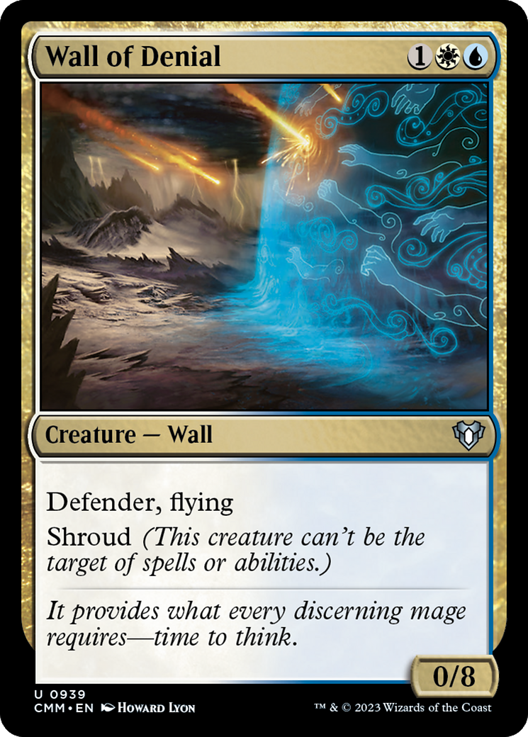 Wall of Denial [Commander Masters] | Event Horizon Hobbies CA