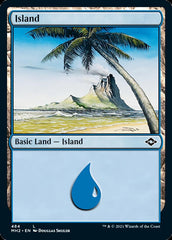 Island (484) (Foil Etched) [Modern Horizons 2] | Event Horizon Hobbies CA