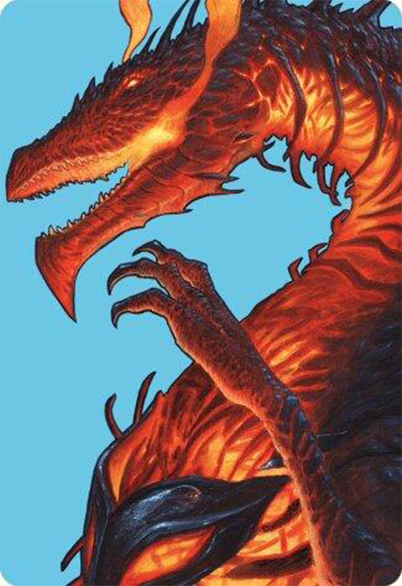 Herigast, Erupting Nullkite Art Card [Modern Horizons 3 Art Series] | Event Horizon Hobbies CA