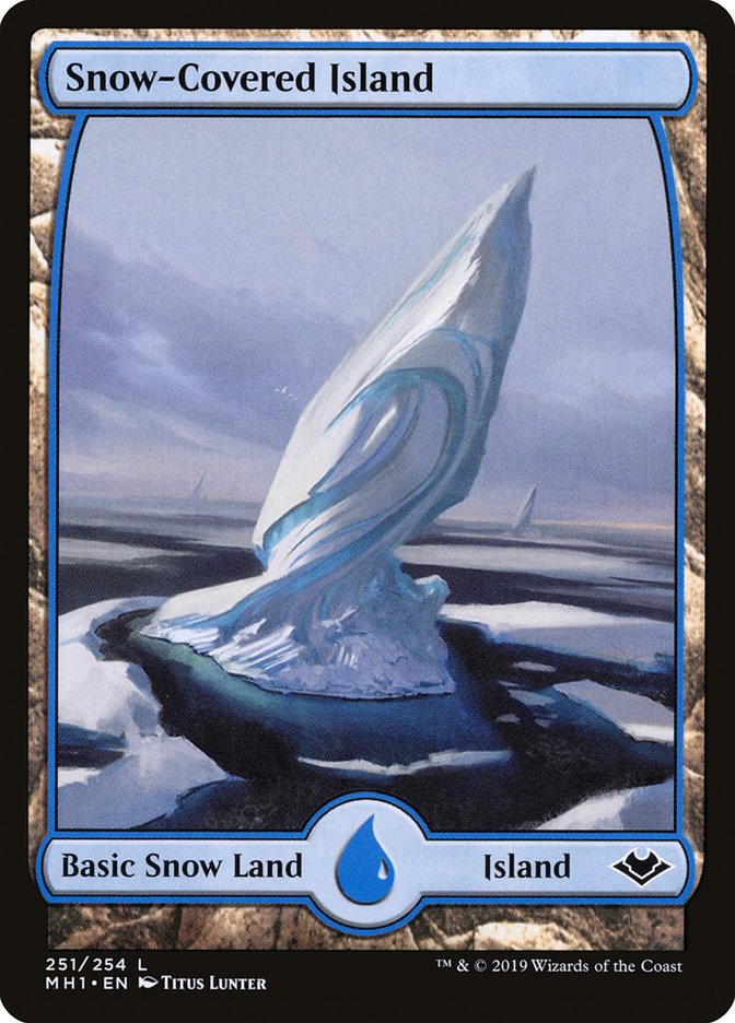 Snow-Covered Island [Modern Horizons] | Event Horizon Hobbies CA