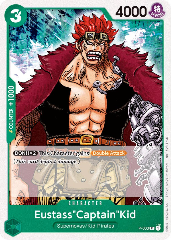 Eustass"Captain"Kid (Promotion Pack 2022) [One Piece Promotion Cards] | Event Horizon Hobbies CA