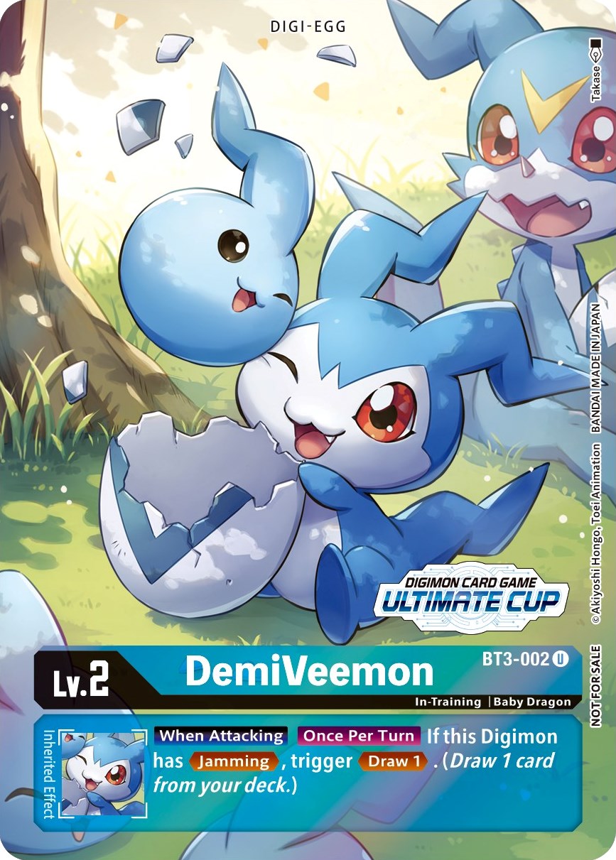 DemiVeemon [BT3-002] (April Ultimate Cup 2022) [Release Special Booster Promos] | Event Horizon Hobbies CA