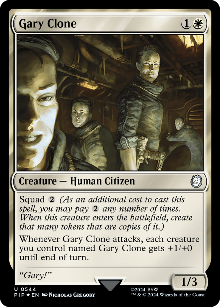 Gary Clone (Surge Foil) [Fallout] | Event Horizon Hobbies CA