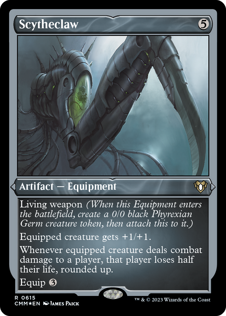 Scytheclaw (Foil Etched) [Commander Masters] | Event Horizon Hobbies CA