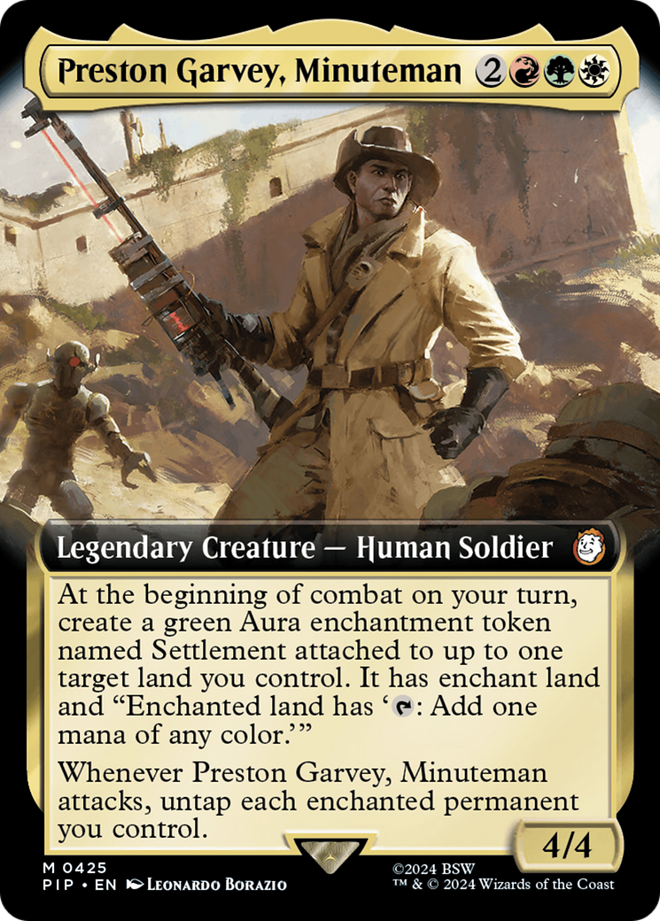 Preston Garvey, Minuteman (Extended Art) [Fallout] | Event Horizon Hobbies CA