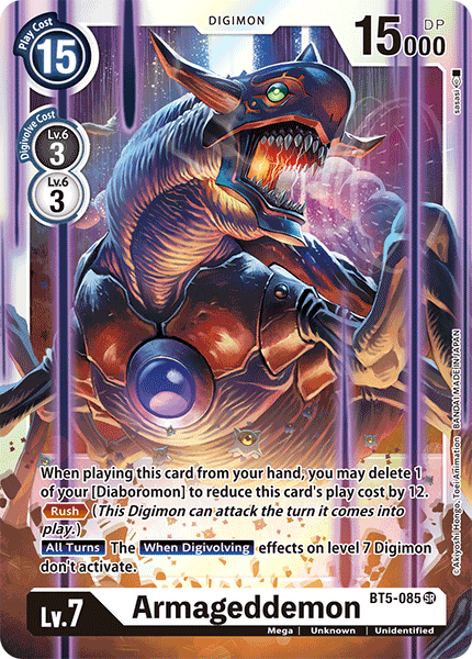 Armageddemon [BT5-085] [Battle of Omni] | Event Horizon Hobbies CA