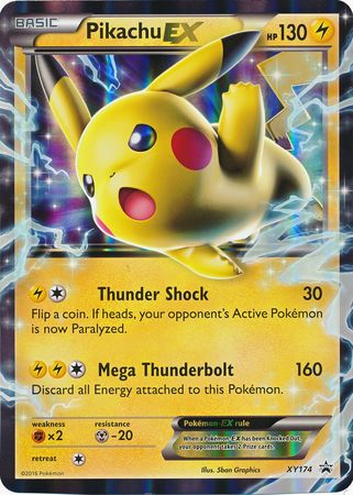 Pikachu EX (XY174) (Jumbo Card) [XY: Black Star Promos] | Event Horizon Hobbies CA