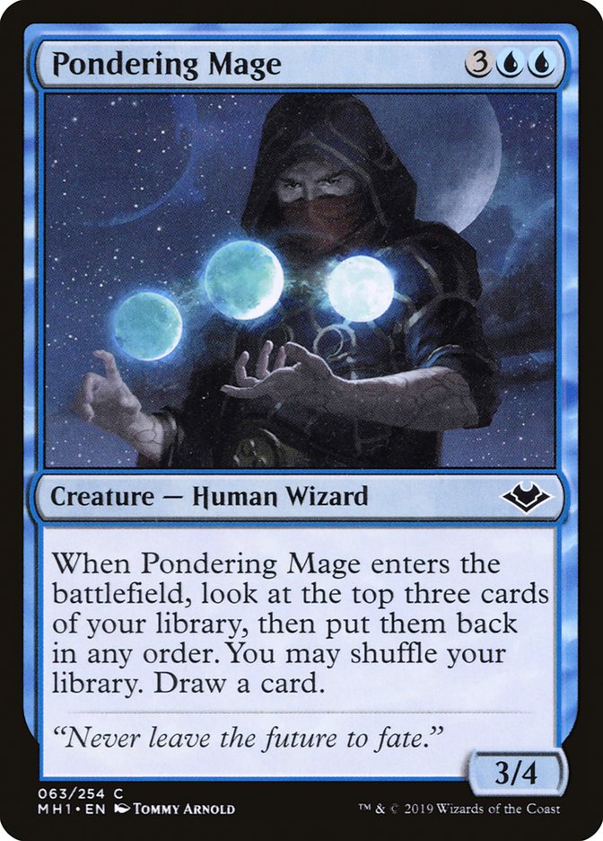 Pondering Mage [Modern Horizons] | Event Horizon Hobbies CA