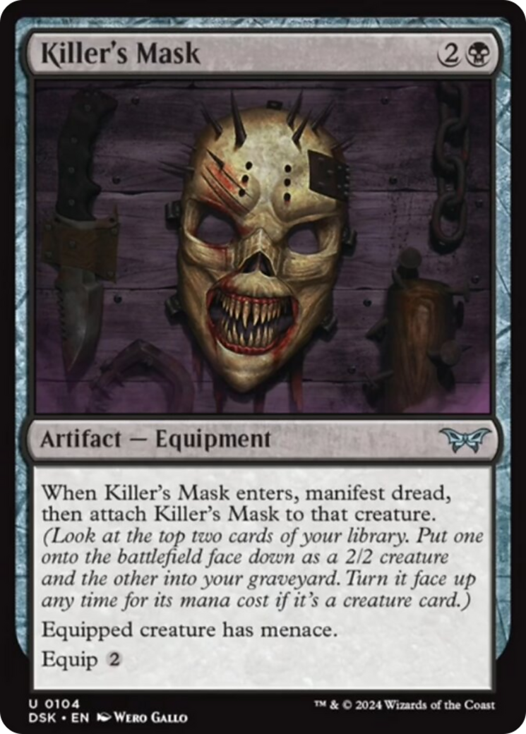 Killer's Mask [Duskmourn: House of Horror] | Event Horizon Hobbies CA