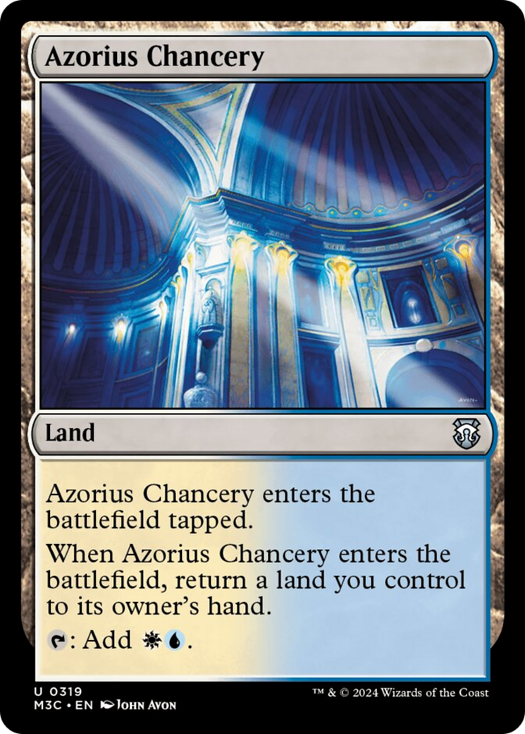 Azorius Chancery [Modern Horizons 3 Commander] | Event Horizon Hobbies CA