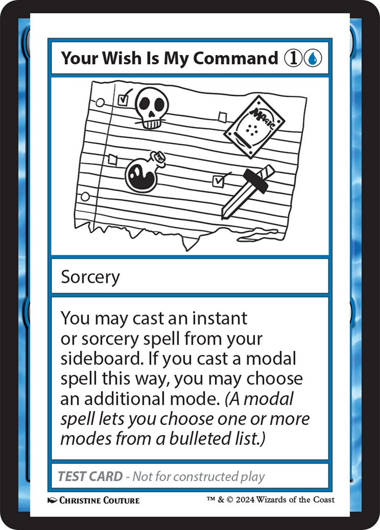 Your Wish Is My Command [Mystery Booster 2 Playtest Cards] | Event Horizon Hobbies CA