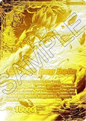 Son Goku & Vegeta // SSB Vegito, Energy Eruption (Championship Final 2019) (Gold Metal Foil) (BT7-025_PR) [Tournament Promotion Cards] | Event Horizon Hobbies CA