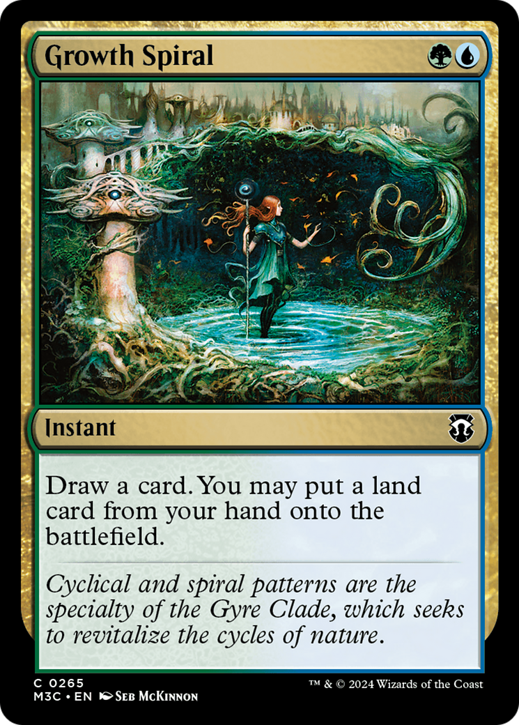 Growth Spiral (Ripple Foil) [Modern Horizons 3 Commander] | Event Horizon Hobbies CA